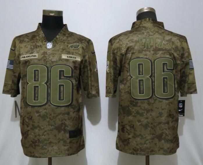 Men Philadelphia Eagles #86 Ertz Nike Camo Salute to Service Limited NFL Jerseys->philadelphia eagles->NFL Jersey